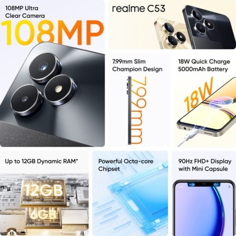 Realme представив 120-доларовий клон топової версії iPhone 14