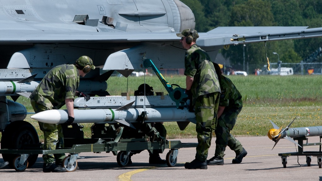 ВСУ получат партию шведских ракет Jaktrobot Rb 99 для истребителей Gripen