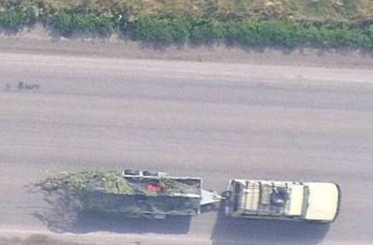 Аэроразведка зафиксировала появление на фронте мобильных пусковых "Ланцет"