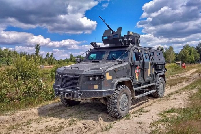 Модернизированный броневик Козак-2М1 получил дистанционный боевой модуль