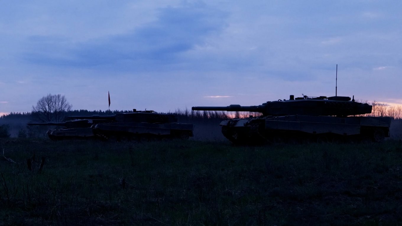 Украинские танкисты назвали основные преимущества Leopard 2A6