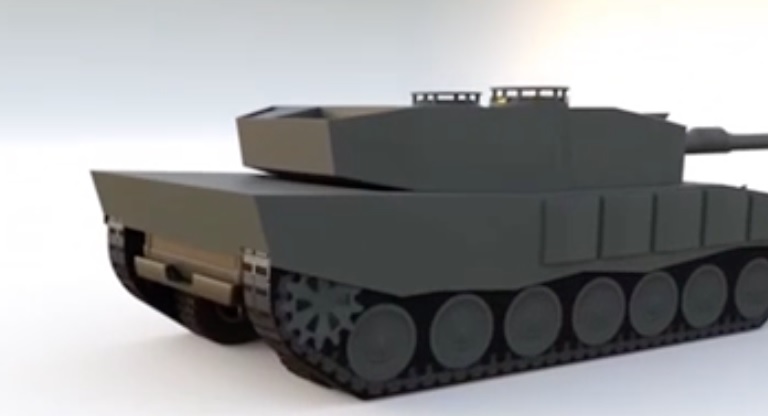 В Украине разрабатывается беспилотный макет Leopard 2