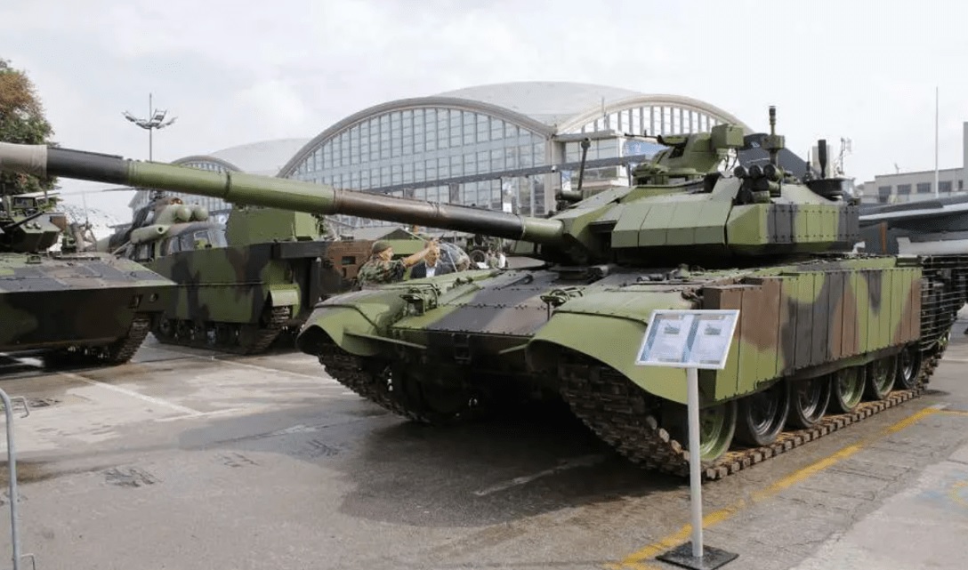 Глубоко модернизированный танк M-84As2 дебютировал на выставке Partner 2023