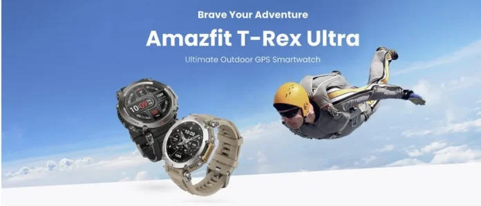 Часы Amazfit T-Rex Ultra скоро появятся в Индии