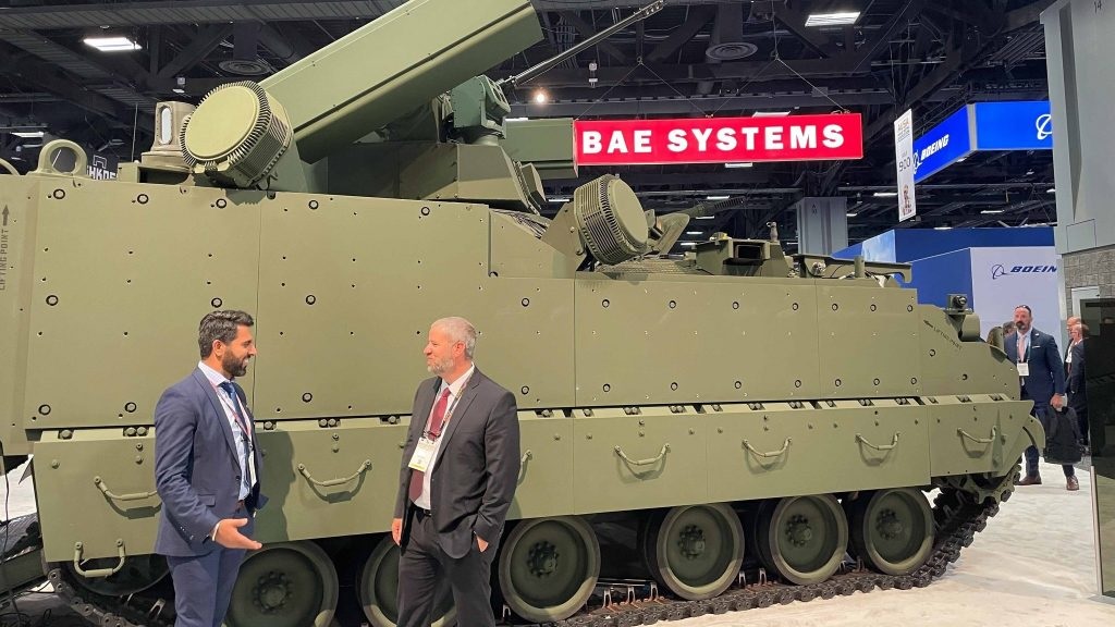 BAE Systems показала на выставке AUSA 2023 новую модификацию броневика AMPV