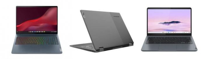 Lenovo анонсировала три ноутбука в линейке IdeaPad Chromebook Plus