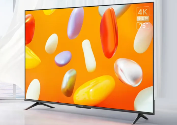 Redmi TV A75 2024: новый телевизор с 75-дюймовым дисплеем 4K-формата с частотой 120 Гц официально презентован в Китае
