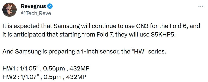 Samsung готовит к премьере новые датчики ISOCELL с разрешением 432 Мп