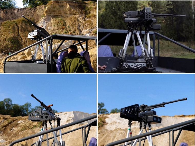 Українська компанія розробила "розумну" кулеметну турель "ТГП"