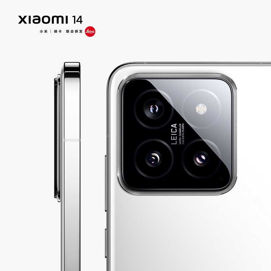 Xiaomi 14 заимствовал боковую рамку дисплея у iPhone 15