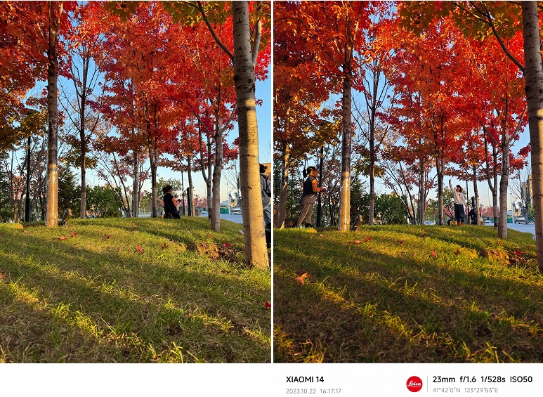 Глава Xiaomi порівняв фото, зроблені на Xiaomi 14 і топовий iPhone 15