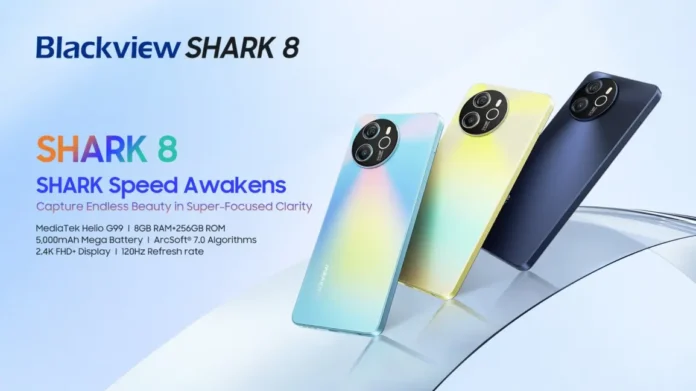 Новий смартфон Blackview SHARK 8 офіційно доступний у цікавих кольорах