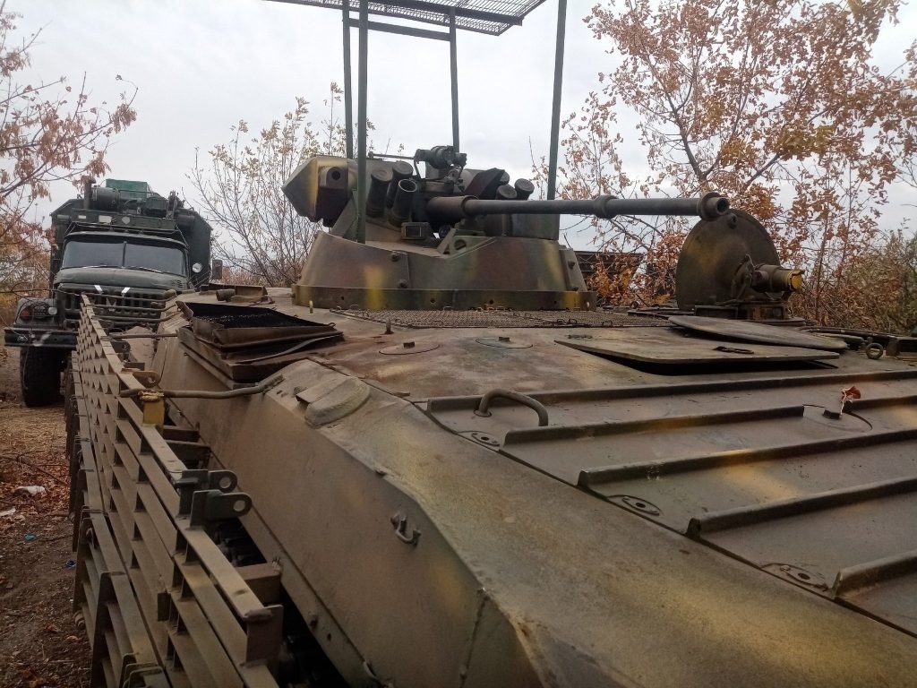 ВСУ захопили непошкоджену БМП-1АМ «Басурманин»