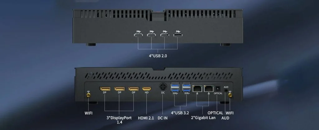 Випущено міні-ПК Partaker B21 із процесором Intel 13-го покоління та графічним процесором RTX 4070