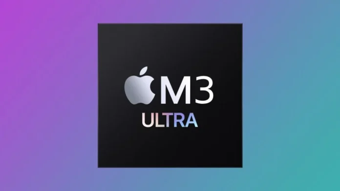 Apple M3 Ultra матиме 32 ядра основного процесора, 80 ядер графічного процесора та 256 Гб оперативної пам'яті