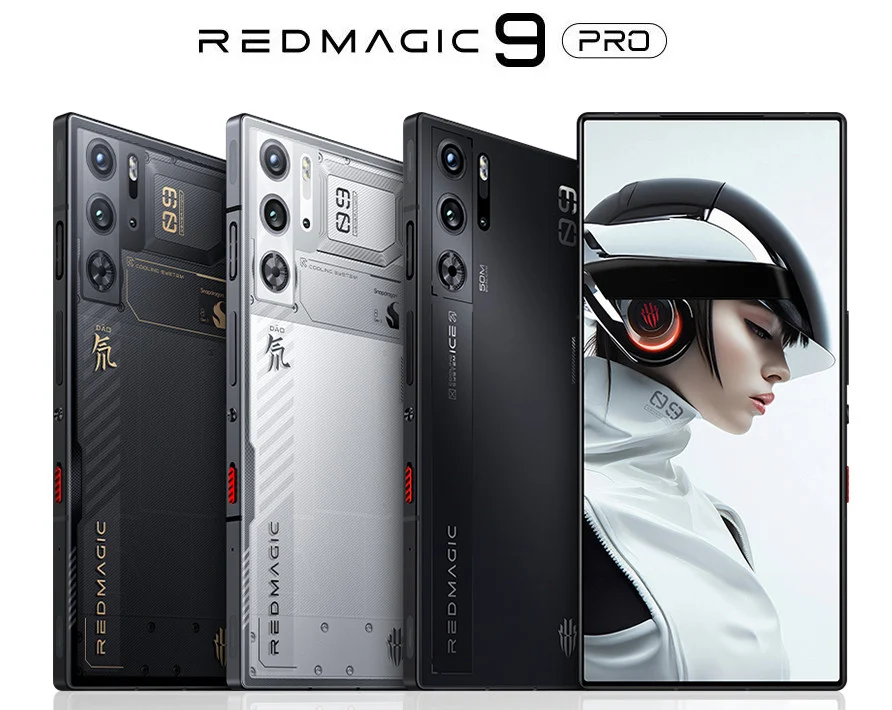 Випущено серію ігрових смартфонів Red Magic 9 Pro з процесором Snapdragon 8 Gen 3 SoC, оновленим дизайном та покращеною системою охолодження