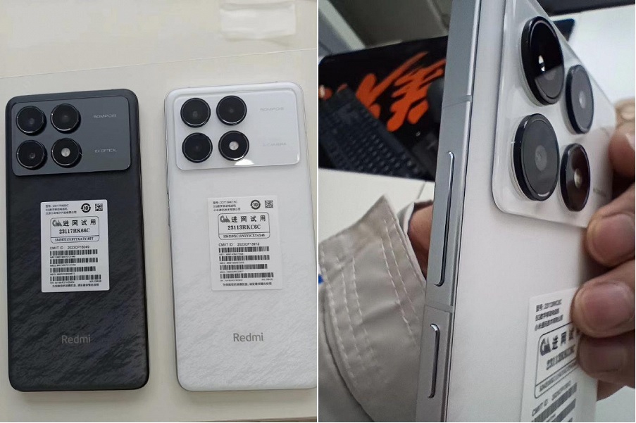 Апарати Redmi K70/K70 Pro постали на живих фото за день до прем'єри