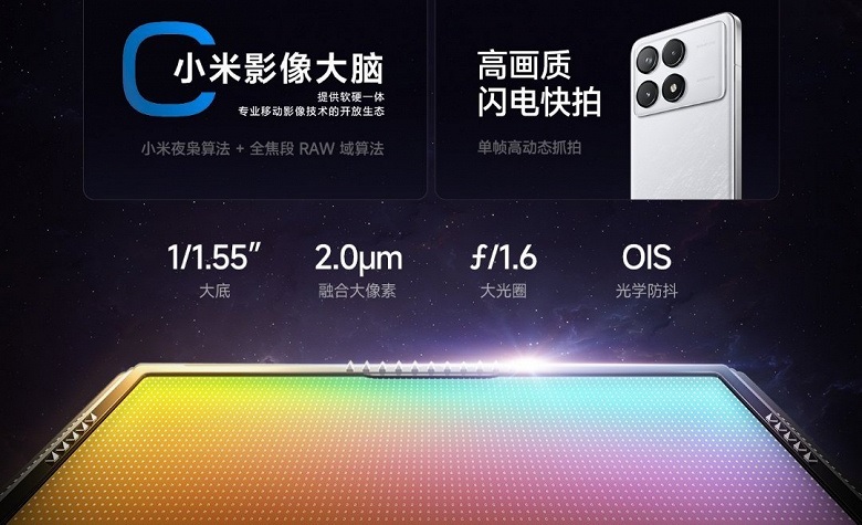 Глава Xiaomi назвав Redmi K70 Pro "королем моментальної фотозйомки"