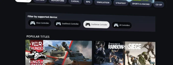 Steam через оновлення додасть нову функцію для геймерів з геймпадами для PlayStation