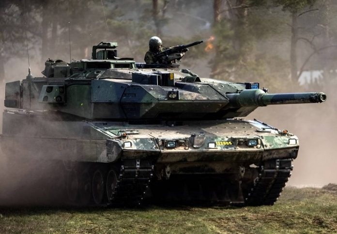 ВСУ показали в деле шведскую версию танка Leopard 2