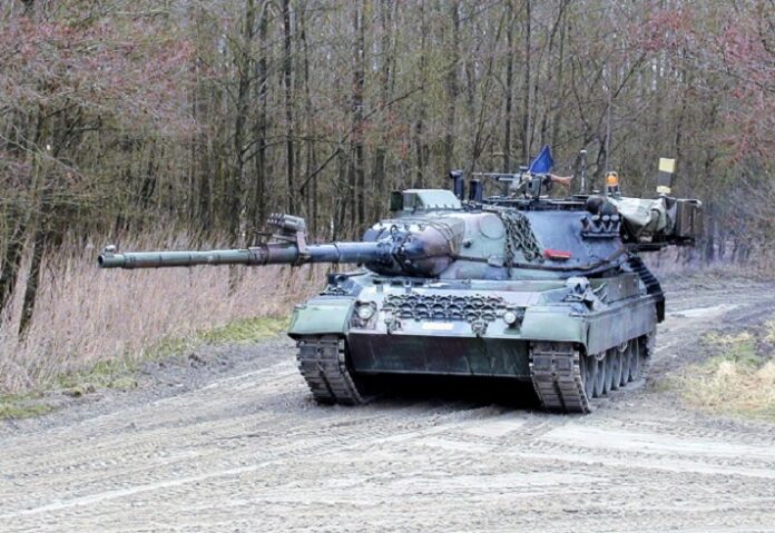 ВСУ начали применять танки Leopard-1 в качестве дальнобойной артиллерии