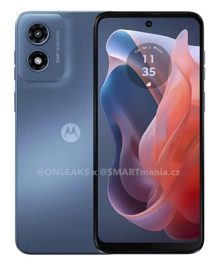 Утечка рендеров Motorola Moto G Play (2024) демонстрирует знакомый дизайн