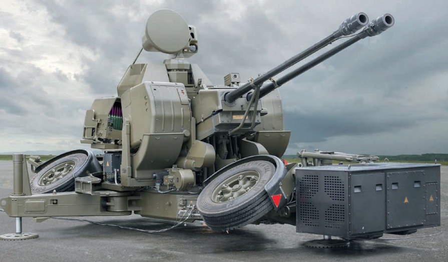 Rheinmetall адаптирует системы Oerlikon GDF 103 для борьбы с "Шахедами"
