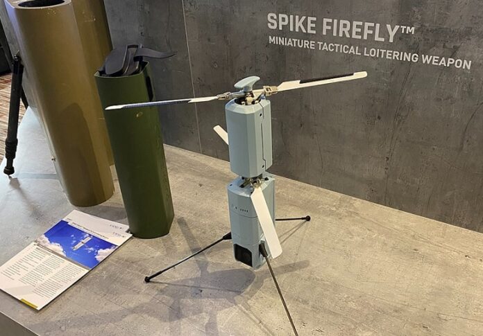 Опубликовано видео боевого применения израильского дрона Spike FireFly