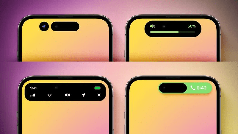 Apple показала iPhone с разными видами "челок" (фото)