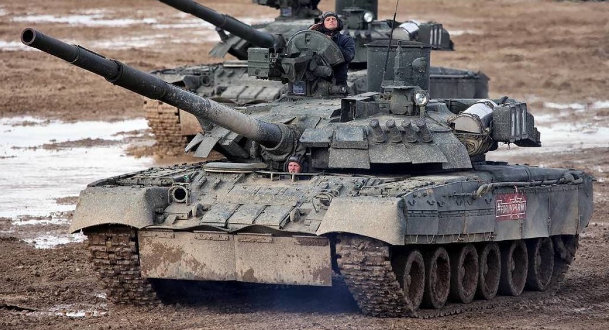 Редкие танки Т-80УЭ-1 снова на украинском поле боя