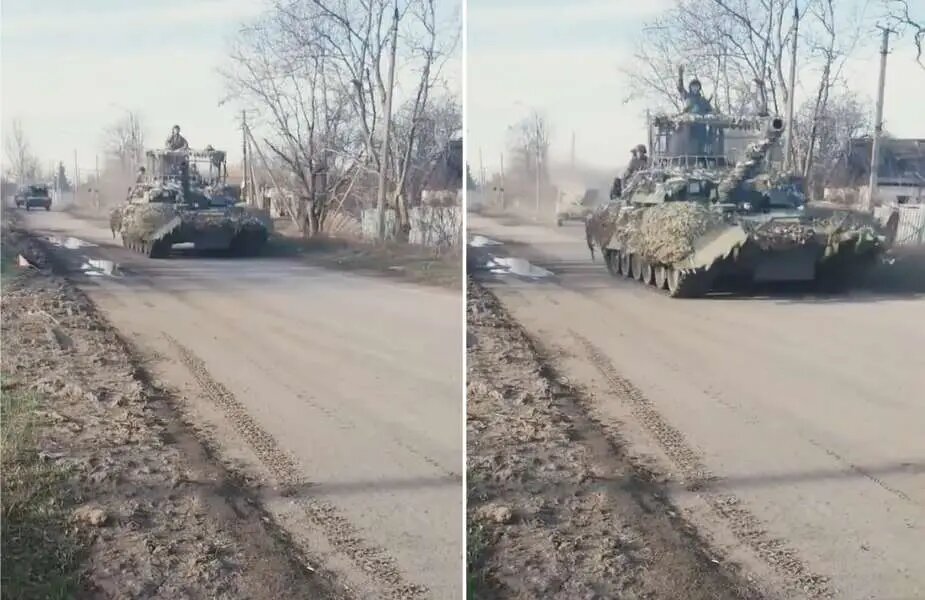 Рідкісні танки Т-80УЕ-1 знову на українському полі бою