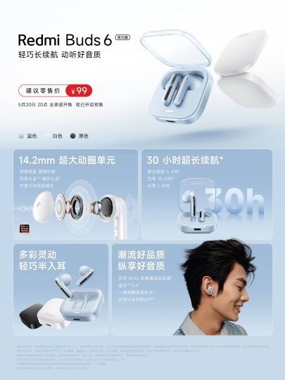 Xiaomi представила недорогі навушники з Bluetooth 5.4 за символічною ціною