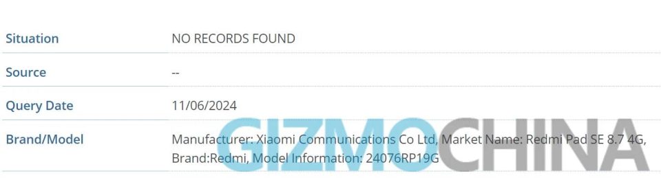 Redmi Pad SE 8.7 4G: старт продажів глобальної версії економічного і компактного планшет для світового ринку вже не за горами