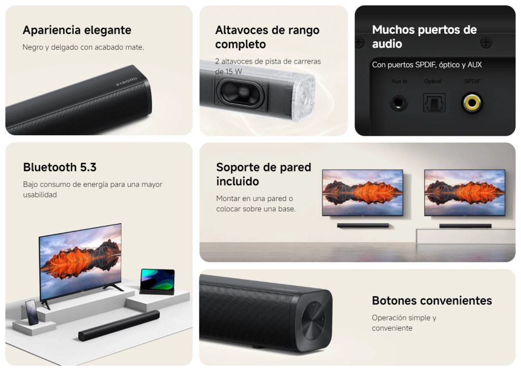 Xiaomi Soundbar 2.0ch