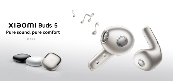 Представлені Xiaomi Buds 5