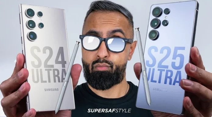 Фахівець порівняв флагмани Samsung Galaxy S25 Ultra та Galaxy S24 Ultra