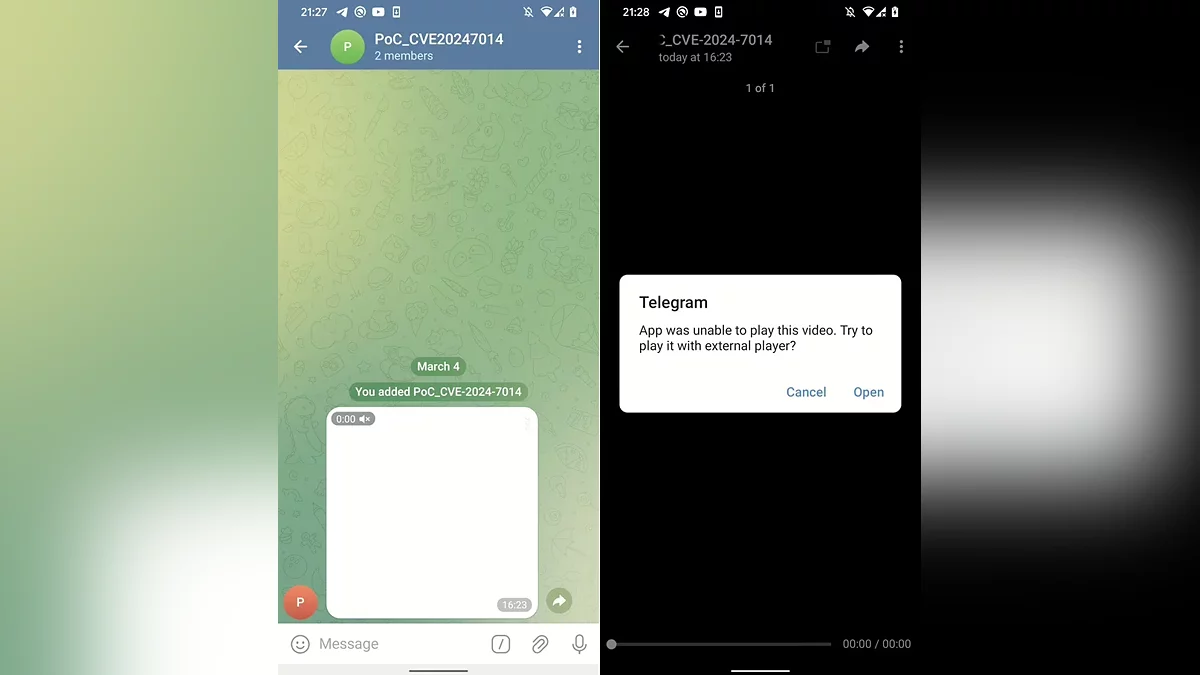 Android-користувачі Telegram під загрозою через уразливість EvilLoader