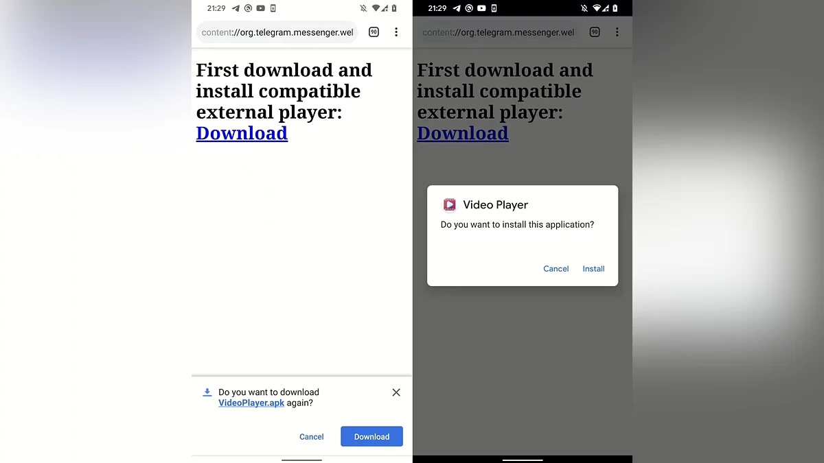 Android-користувачі Telegram під загрозою через уразливість EvilLoader