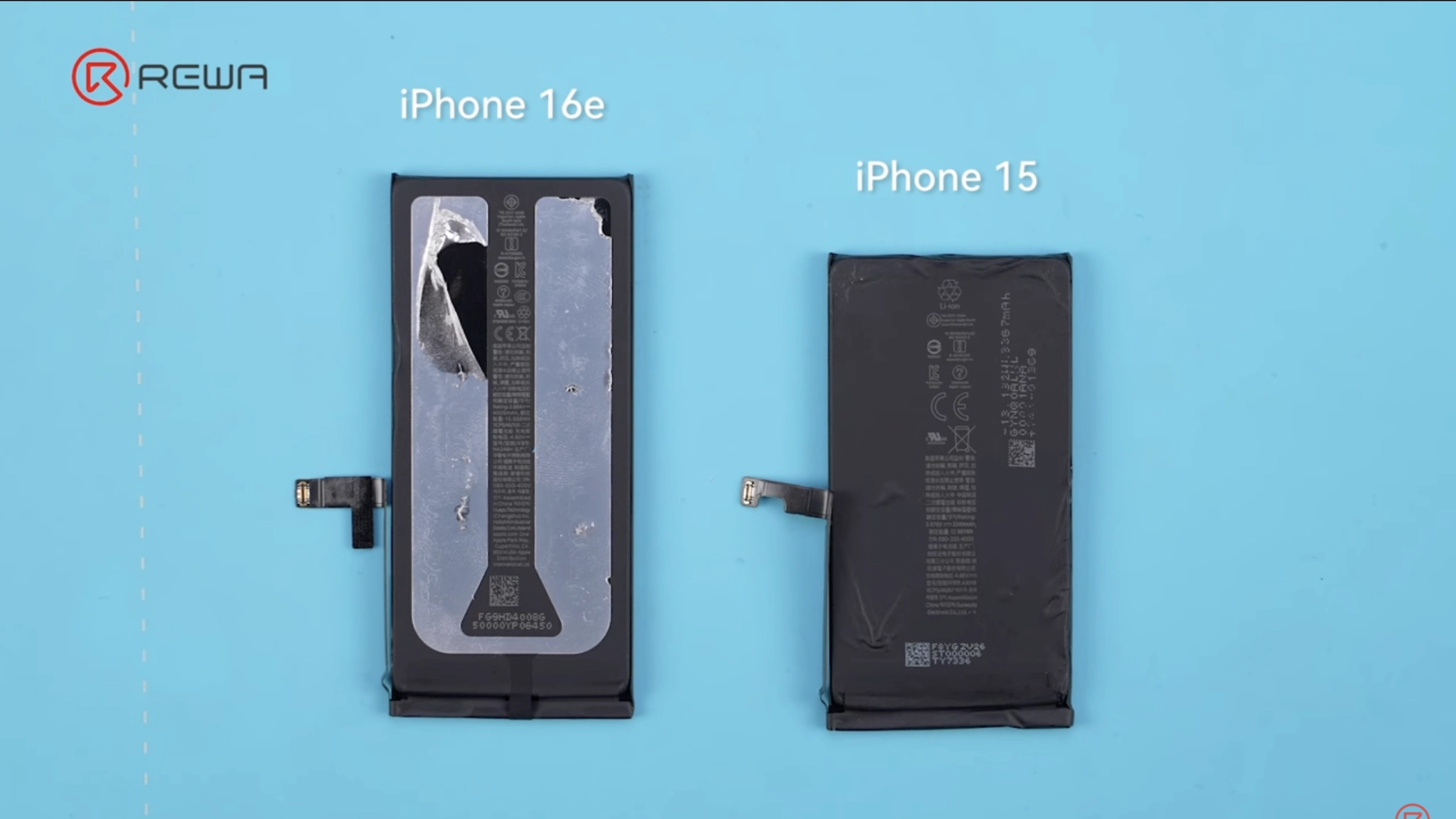 Акумулятор iPhone 16e і iPhone 14