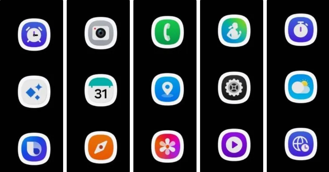 Нові іконки One UI 8 Watch