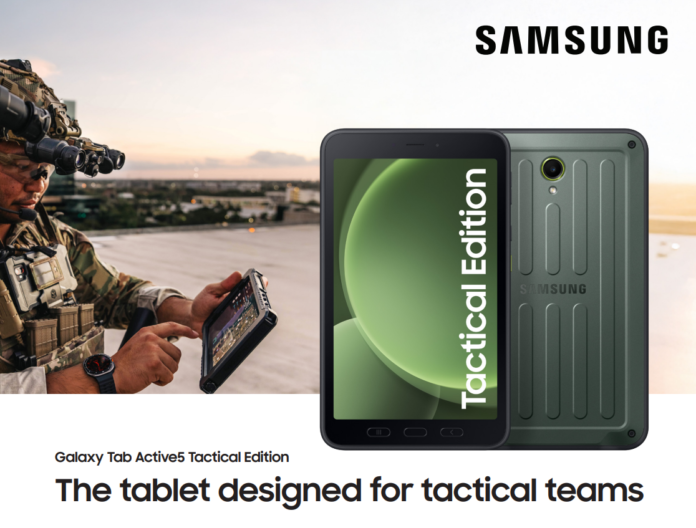 Samsung Galaxy Tab Active5 Tactical Edition