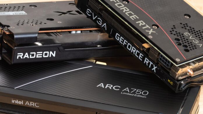 Nvidia RTX 3050, AMD RX 6600 і Arc A750: найкраща відеокарта за 200 доларів / фото Tom's Hardware