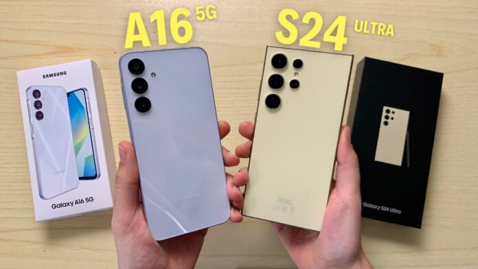 Порівняння Samsung Galaxy S25 Ultraі Galaxy A16