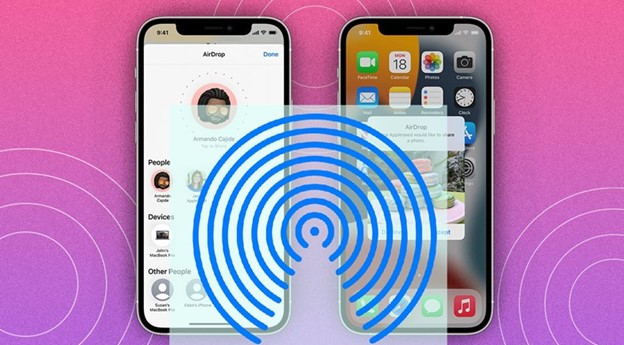 Airdrop iPhone до Android